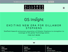 Tablet Screenshot of gillamorstephens.com
